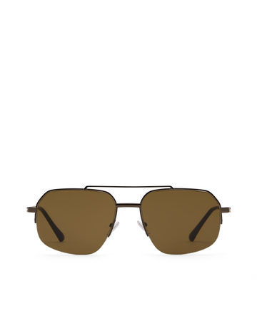 THE HOOPER - BRONZE-DARK CHOCOLATE