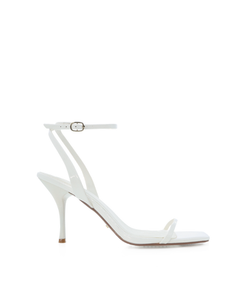 TONYA - WHITE PATENT
