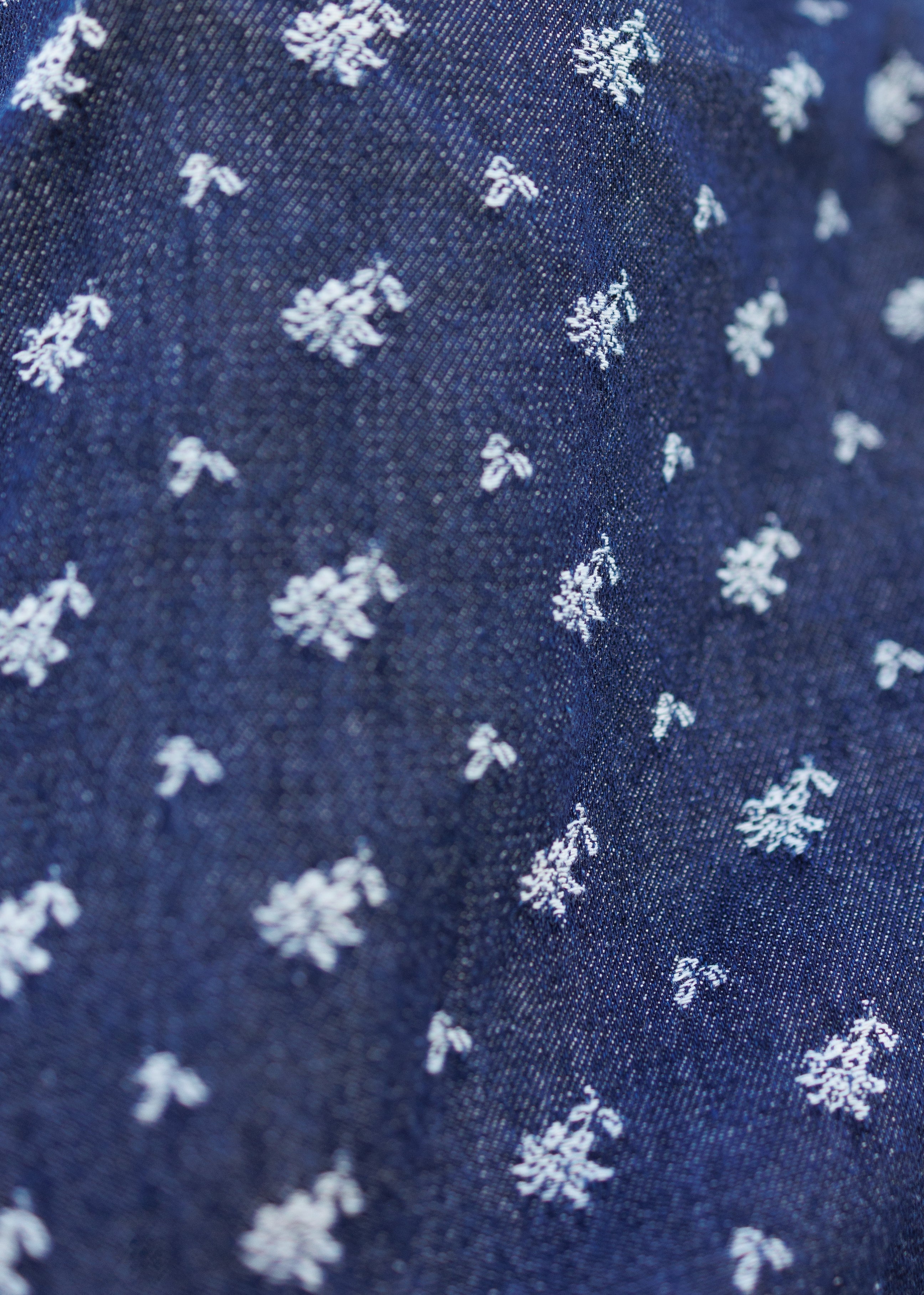 Tess Floral Denim Dress