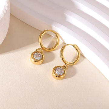 Chloe Diamond Drop Earrings