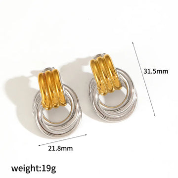 Riley Ring Hoop Earrings