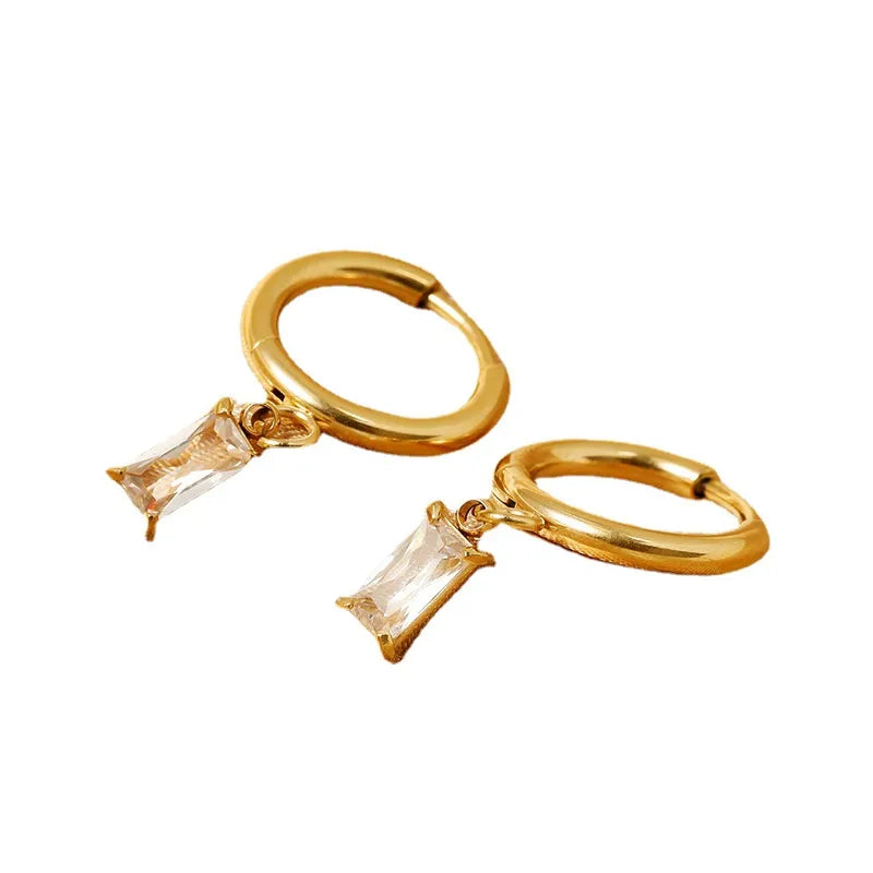 Cleo Baguette Earrings