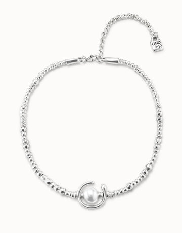 Pearl Orbit Beaded Necklace