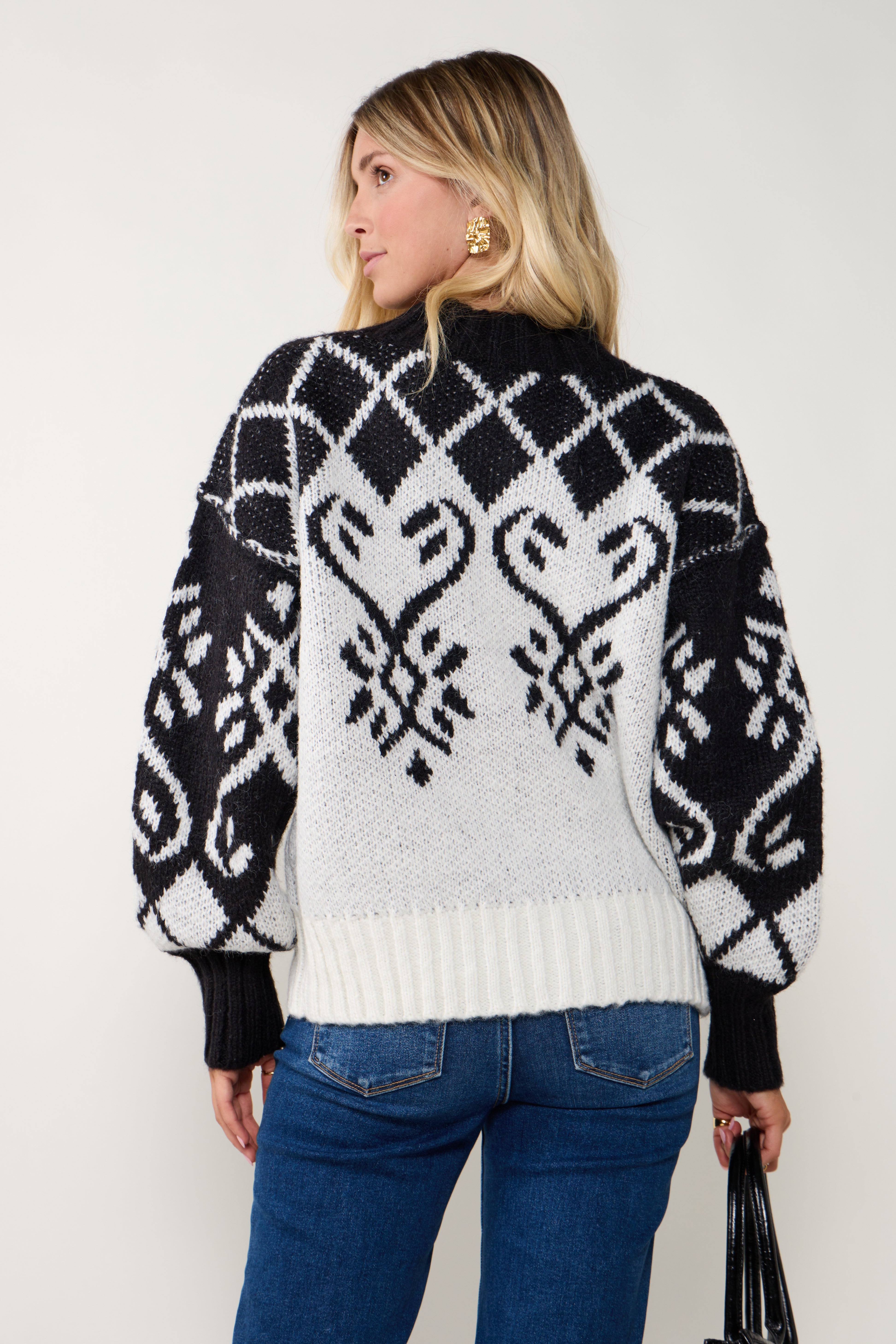 Rowan Contrast Pullover Sweater