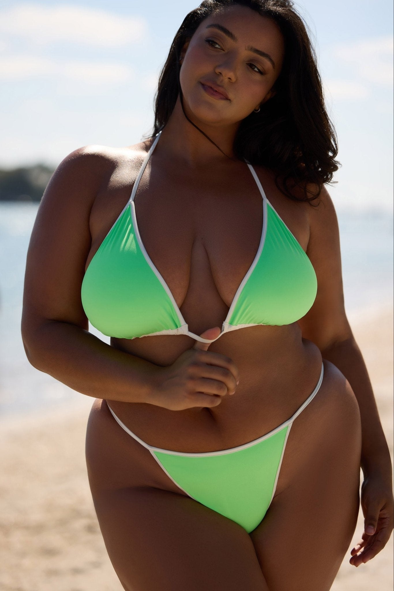 Hilo Top - Blue Green Reversible