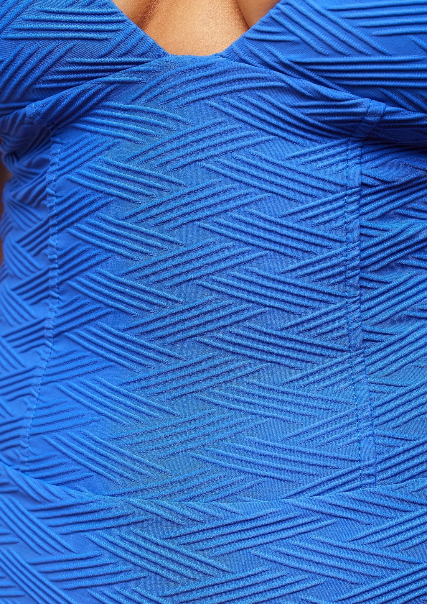 La Jolla Corset One Piece - Cobalt Sands