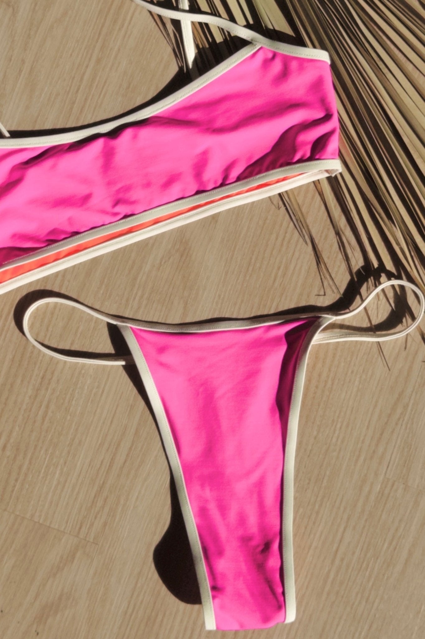 Lahaina Bottom - Pink Orange Reversible