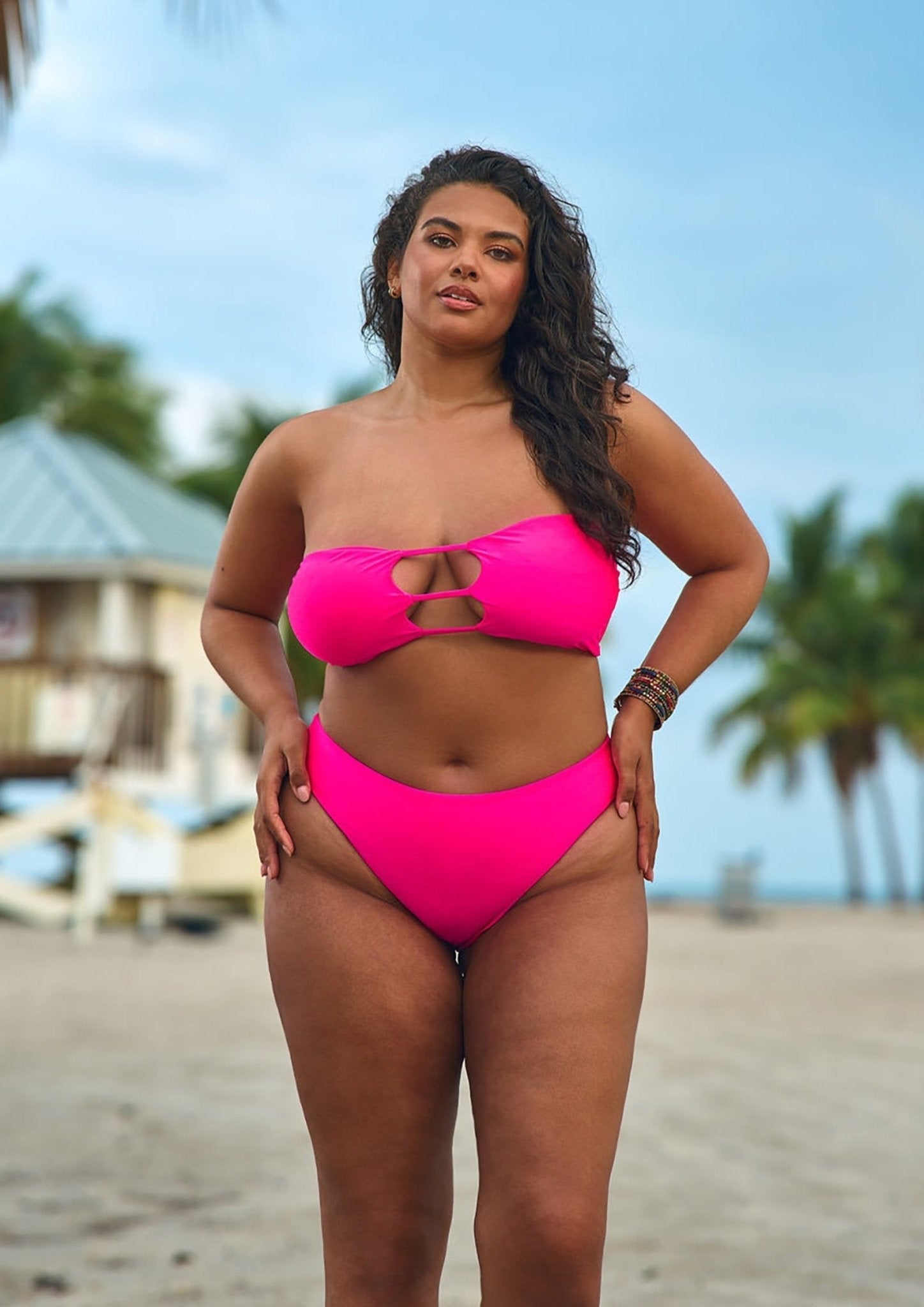 Monaco Bottom - Pink Shine