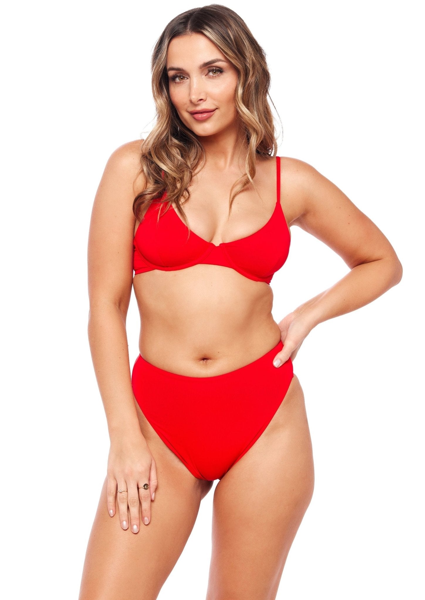Newport  Top - Red