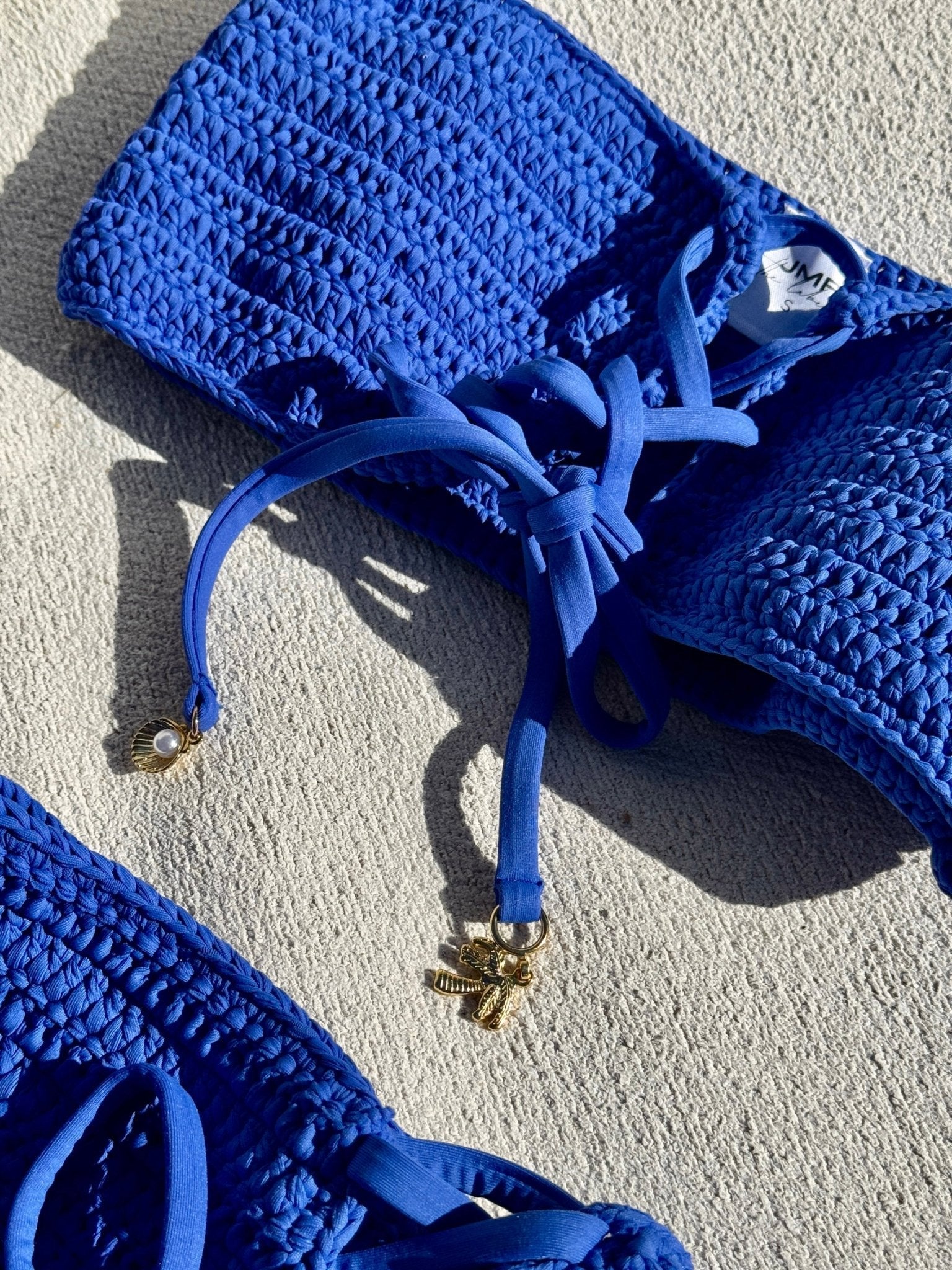 Punta Mita Top - Cobalt Crochet