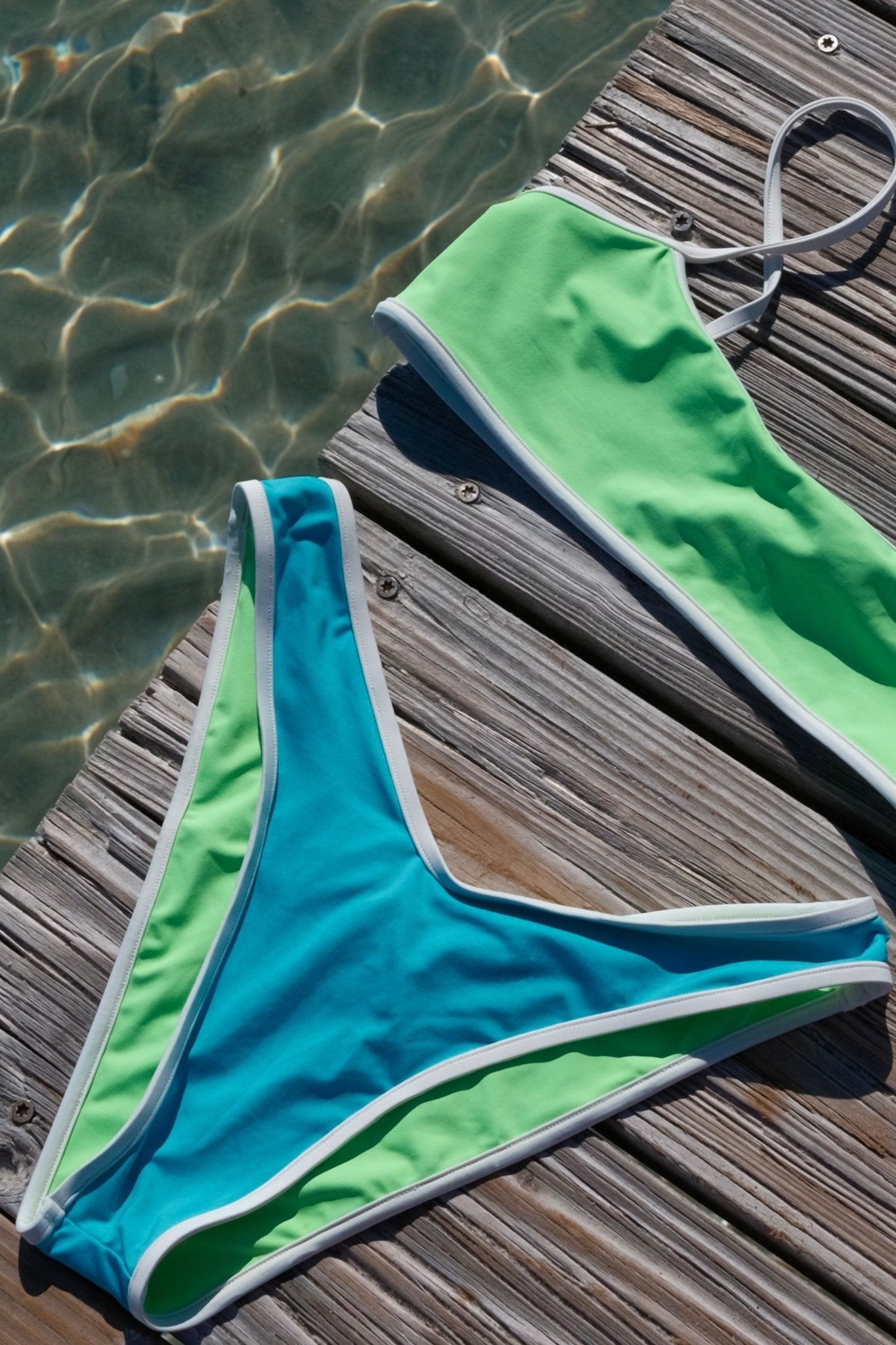 Reno Bottom - Blue Green Reversible