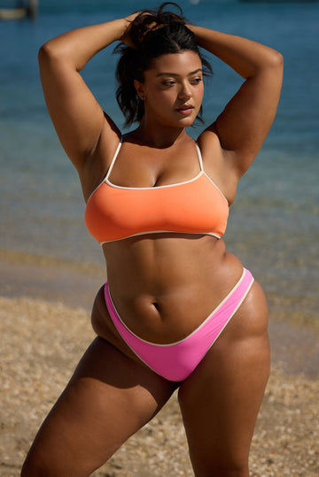 Reno Bottom - Pink Orange Reversible