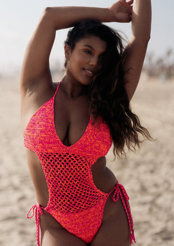 Sayulita One Piece - Pink Mirage