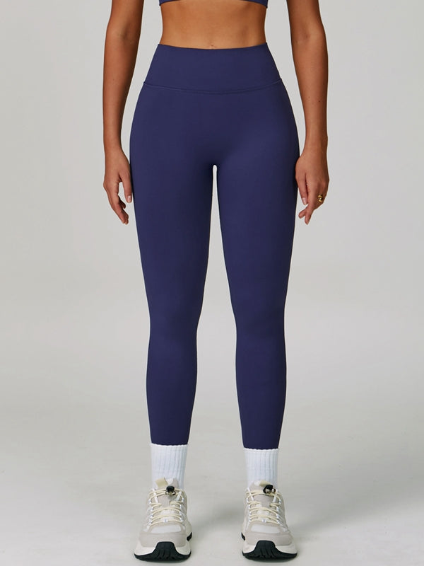 Deep V Back Seamless High-rise Tracksuit